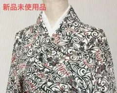 着物 袷 小紋 正絹 未使用品 昭和レトロ kimono vintage
