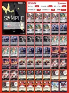 黒イム　構築済みデッキ　【大会優勝構築】　調整パーツ付　サボ