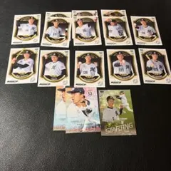 千葉ロッテマリーンズ レギュラーカード11枚 2026 ルーキーエディション