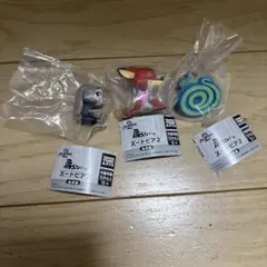 336 肩ズンFig.ズートピア2 ニック ジュディ ゲイリー3個セット
