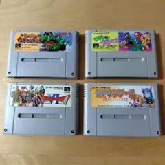 スーパーファミコンソフト4本セット