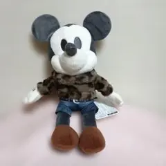 ディズニー　デココレ　アニマルレオパードBIGぬいぐるみ＊ミッキーマウス
