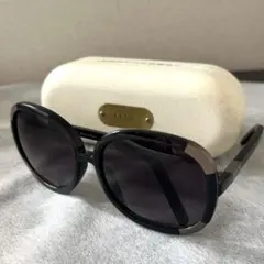 Chloe クロエ サングラス ブラック 黒 CL2119 オーバル ケース付属のサムネイル