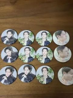 ゆもと荘　缶バッジ