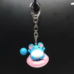 【新商品】ポケモン　ギラギラサンシャイン4　マリルキーホルダー