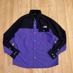 ノースフェイス　ロングスリーブ　ヌプシシャツ　　　S