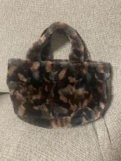 ROOTOTEフェイクファーバッグ