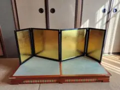 ひな祭り屏風と敷台