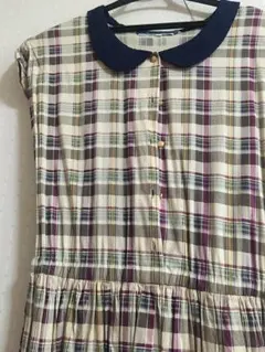 美品★ギンガムチェック ワンピース