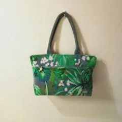 花柄刺繍ハンドバッグ