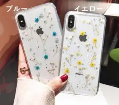 iPhoneケース 7/8/X/XS/XR/11/12/13 ハンドメイド 花
