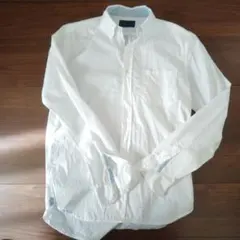 RAGEBLUE ホワイト長袖シャツ