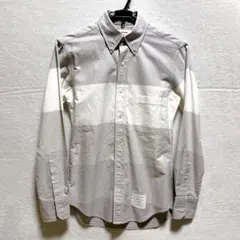 THOM BROWNE トムブラウン オックスフォード 長袖シャツ イタリア制のサムネイル