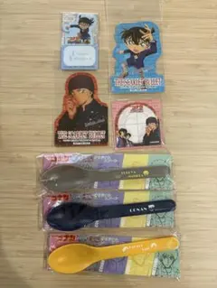 コナングッズ　ステッカー　付箋