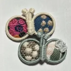 【3月発売分】ミナペルホネン ちょうちょのブローチセット4