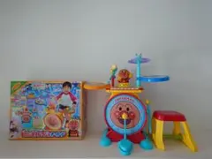 それいけ！アンパンマン ノリノリライブBIG電子ドラム＆キーボード 箱説明書付き