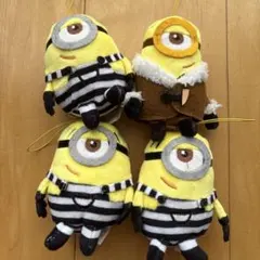 ミニオン ぬいぐるみ 4体セット
