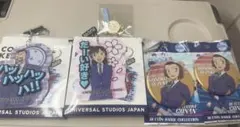 日*0様 名探偵コナンUSJ ユニバ　バッグチャーム　毛利蘭　毛利小五郎　バッジ
