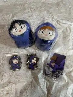 忍たま乱太郎 五年生 ぬいぐるみ ストラップ トレーディングカード