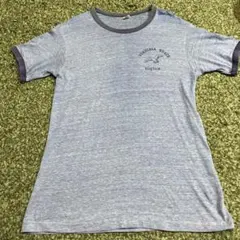 70s Hanes USA製 Virginia Beach リンガーTシャツ
