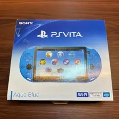 PSVita 2000 本体 アクアブルー ほぼ新品 5279