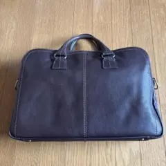 極美品 土屋鞄製作所 2way ブリーフケース プロータ A4収納化 書類 茶