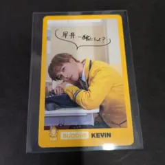 EBiDAN　ポップアップ　カフェ　KEVIN　ランダムトレカ　BUDDiiS