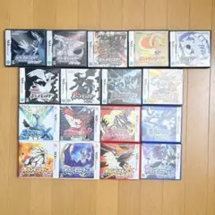 DS 3DS ポケモン ソフト まとめ17本セットのサムネイル