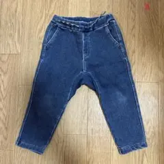 LOGOS ダークブルーデニムパンツ 80cm
