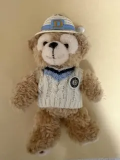 ダッフィー ぬいぐるみマスコット 帽子 ベスト着用