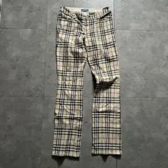 バーバリーゴルフ｜ノバチェックパンツ｜ストレッチ｜ポルトガル製