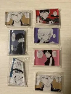 名探偵コナンアクリルブロック 7個セット