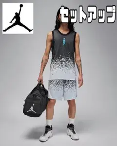 ★セットアップ★ ナイキ ジョーダンブランド タンクトップ ショートパンツ 黒