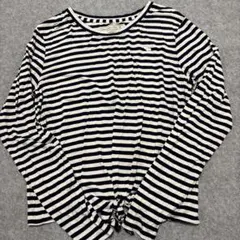 Abercrombie & Fitch M ストライプ長袖Tシャツ