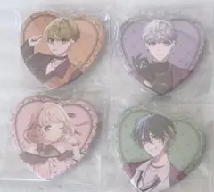 HoneyWorks ファミマ ハート型缶バッジ