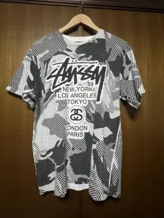 Stüssy ドット迷彩 Tシャツ
