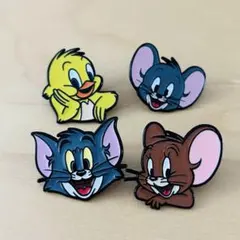 【新品・匿名配送】トムとジェリー ピンズ ピンバッジ タフィー ニブルス