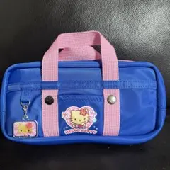 サンリオ　スクバ風ペンポーチ　ハローキティ　ひやけ