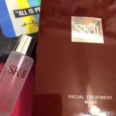 SKⅡ フェイシャルトリートメントマスク 6枚&ふき取りタイプのローション3本