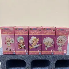 ワンピースワールドコレクタブルフィギュアジュュエリーボニーヒストリー全5種セット