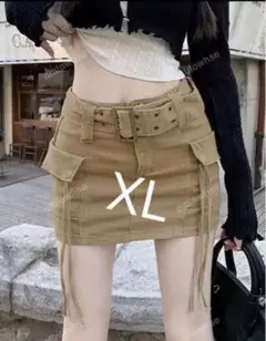 ポケット付きミニスカート