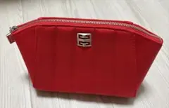 GIVENCHY ノベルティ ポーチ レッド