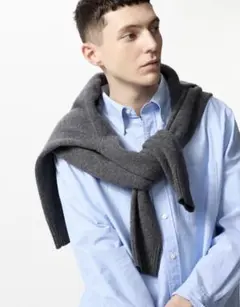 ユニクロ　オックスフォードシャツ　Lサイズ