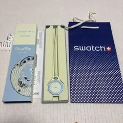 新品・正規品 Swatch ロイヤルポップ オーデマピゲ BLAUE ACHT - メルカリ