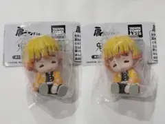 【匿名配送】鬼滅の刃 我妻善逸 肩ズンFig. 第参弾 2点セット