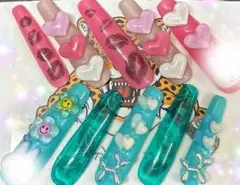 ネイルチップ セット ハートデザイン