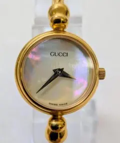美品　GUCCI　グッチ　2700.2.L 　シェル文字盤　ウォッチ　3 美品 GUCCI グッチ 2700.2.L シェル文字盤 レディースウォッチ3 - メルカリ