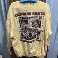 Captain Santa スケートボードチーム スウェット メンズ