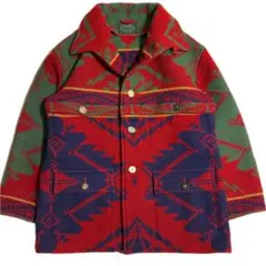 80s 90s POLO COUNTRY ネイティブ ラグジャケットのサムネイル