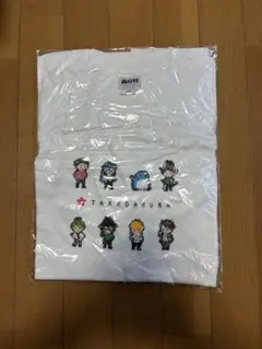 高田村　ドット絵Tシャツ ホワイト XLサイズ